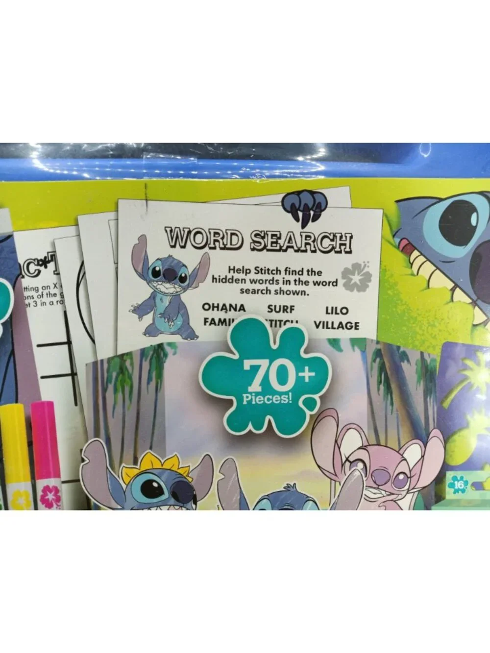 Disney Stitch Ultimate Creative Art Set Cra-Z-Art 70+ Pieces